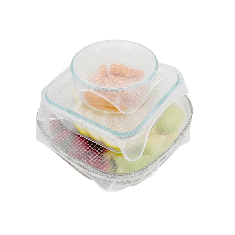 Grand Fusion 4pc RE-Usable Food Wraps