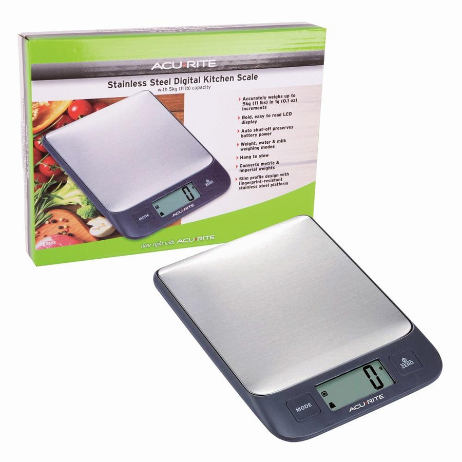 D.Line Acu-Rite Stainless Steel Digital Kitchen Scale