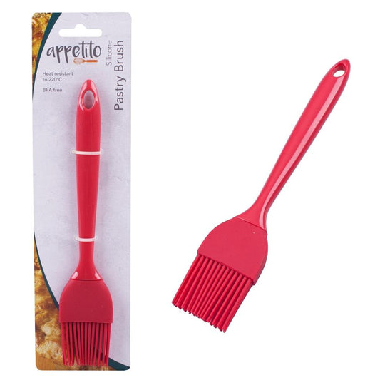 D.Line Appetito Silicone Pastry Brush 19cm - Red