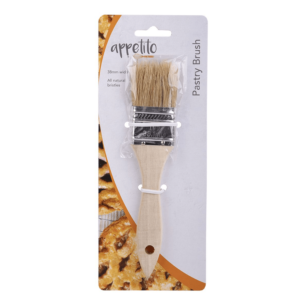 D.Line Appetito Wood Pastry Brush 3.8cm