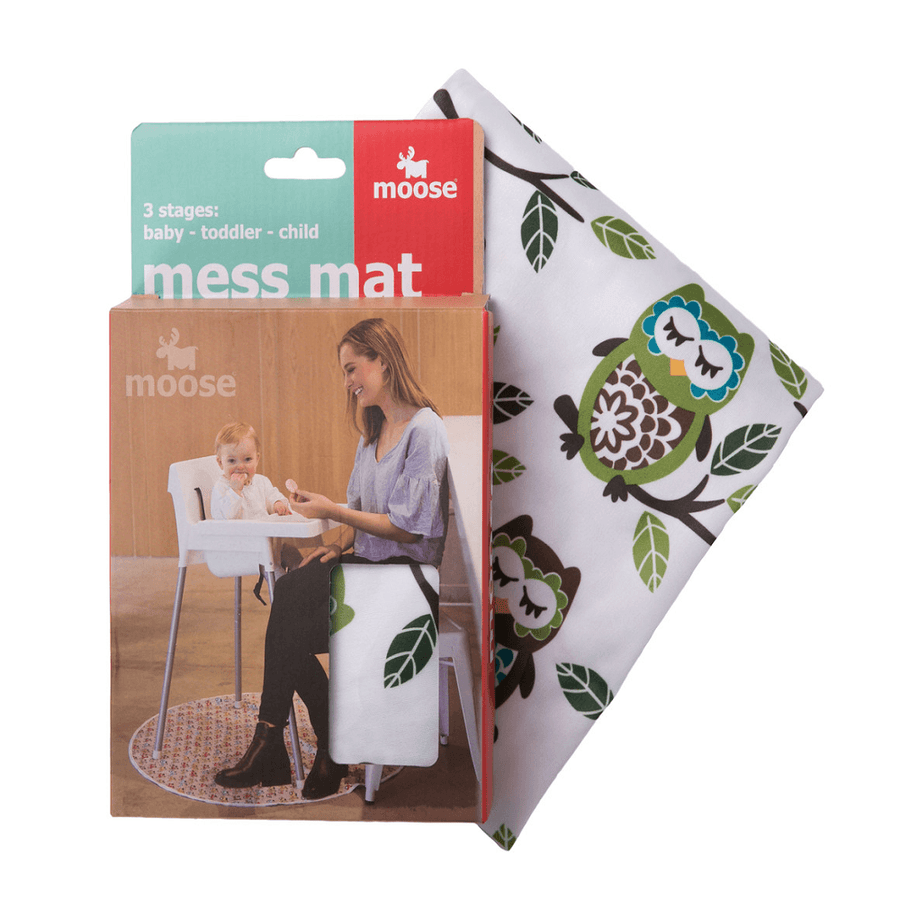 Moose Mess Mat - Owl
