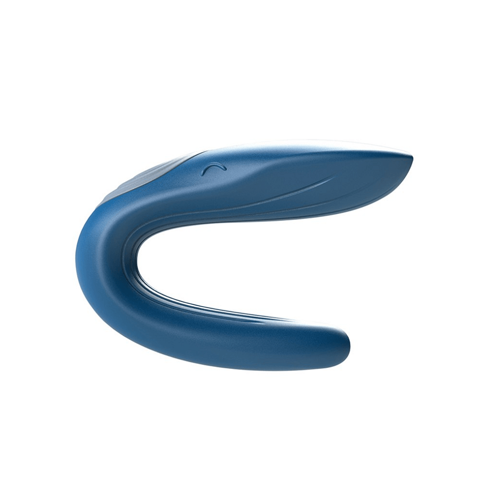 Satisfyer Double Whale Couples Vibrator - Blue