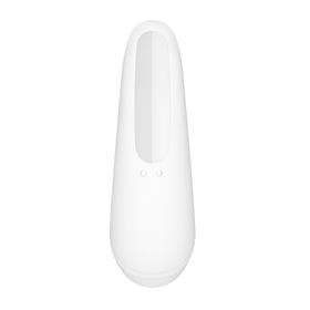 Satisfyer Curvy 1+ Bluetooth Clitoral Sucking Vibrator - White