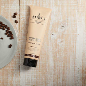 Sukin Natural Energising Body Scrub Coconut & Coffee 200mL