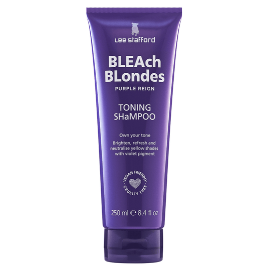 Lee Stafford Bleach Blondes Purple Reign Toning Shampoo 250mL