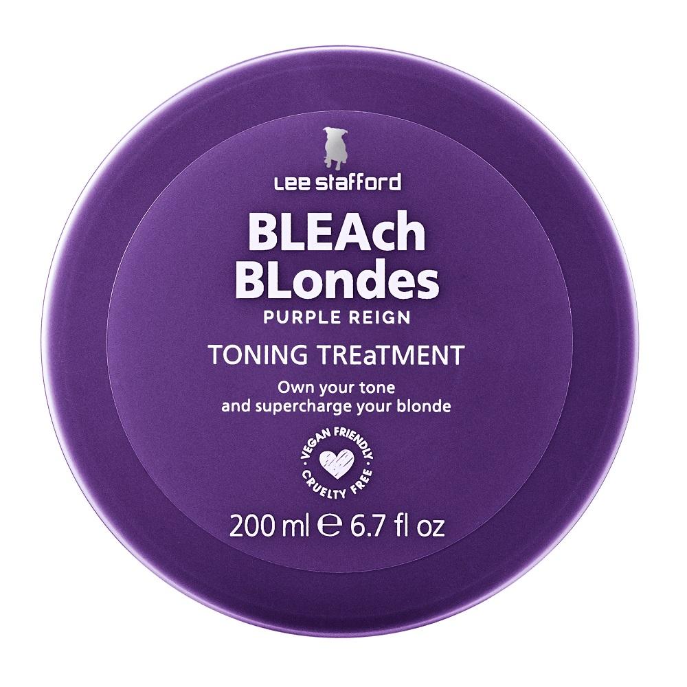 Lee Stafford Bleach Blondes Purple Reign Hair Toning Treatment 200mL