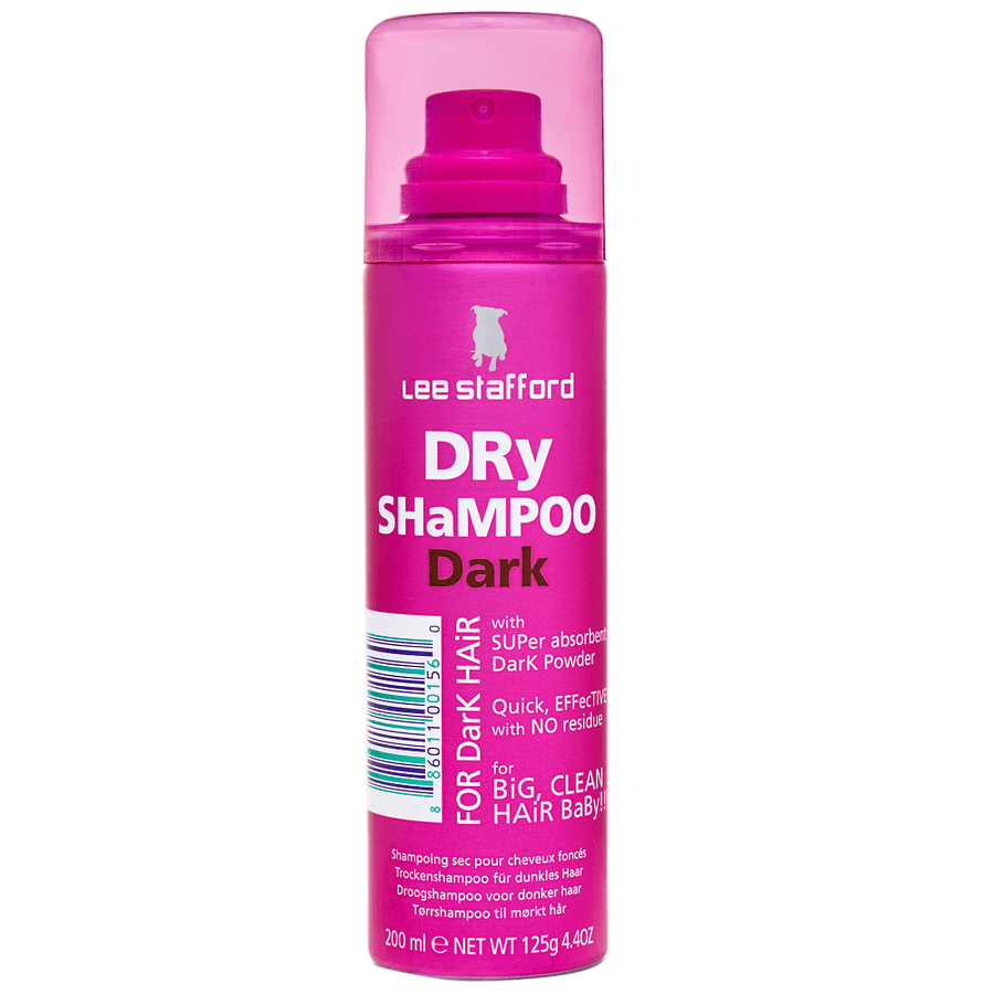 Lee Stafford Dry Shampoo 200mL - Dark