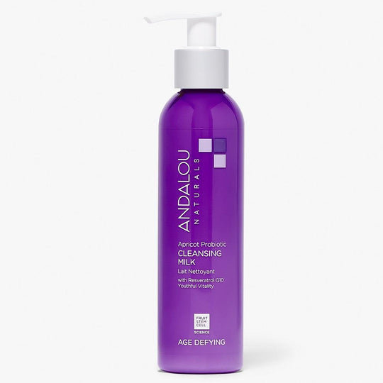 Andalou Naturals Age Defying Apricot Probiotic Cleansing Milk with Q10 178mL