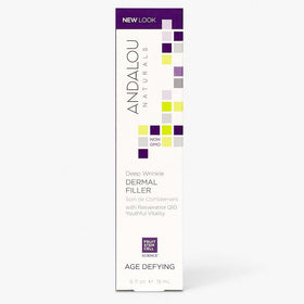 Andalou Naturals Age Defying Deep Wrinkle Dermal Filler with Q10 18mL