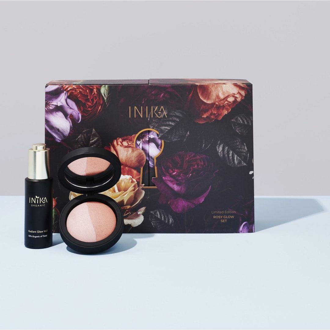 Inika Organic Limited Edition Rosy Glow Gift Set