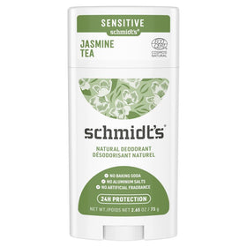 Schmidt's Sensitive Natural Deodorant Stick 75g - Jasmine Tea