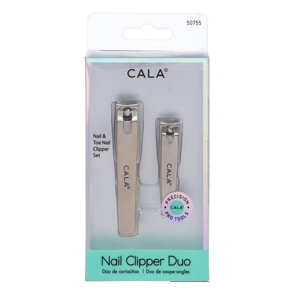 Cala Nail Clipper Duo - Silver