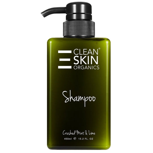 Clean Skin Organics Shampoo 450mL - Crushed Mint & Lime