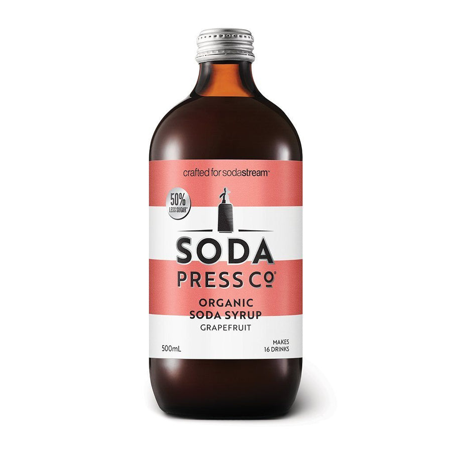 SodaStream Soda Press Organic Soda Syrup 500mL - Grapefruit