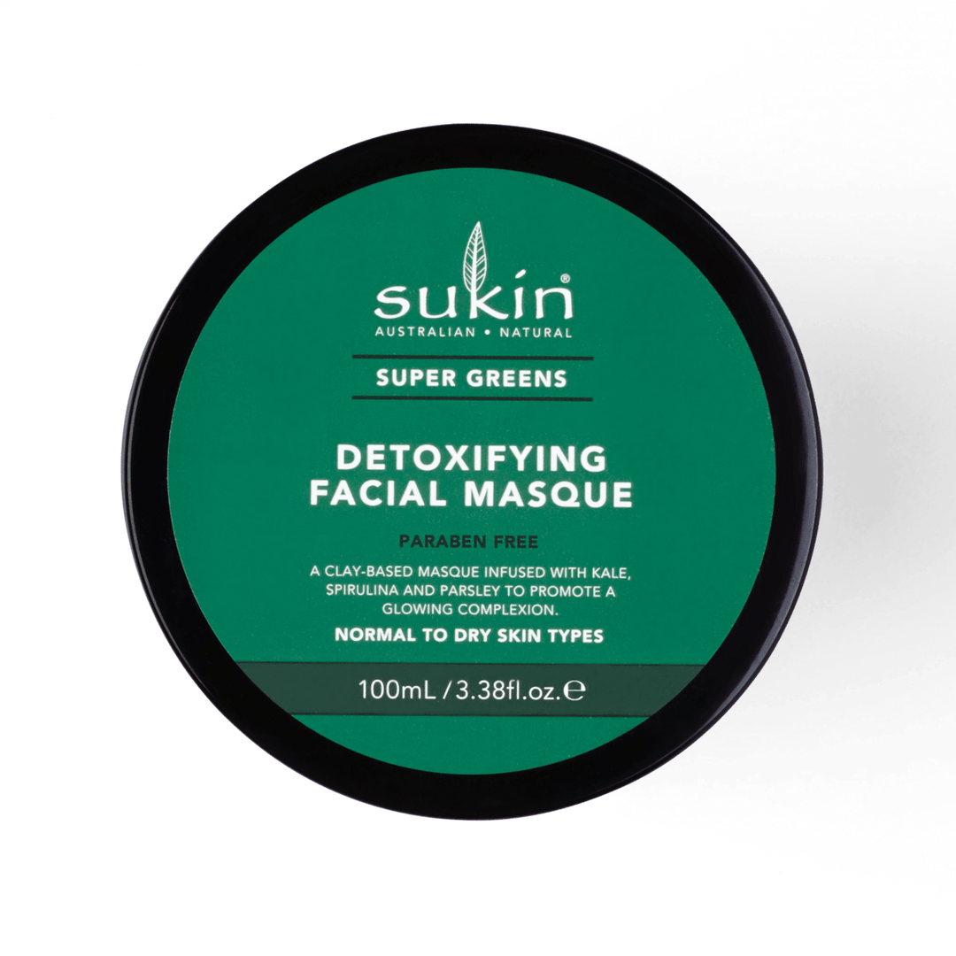 Sukin SUPER GREENS Detoxifying Facial Masque 100mL