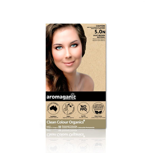 Aromaganic Organic Hair Colour - 5.0N Light Brown