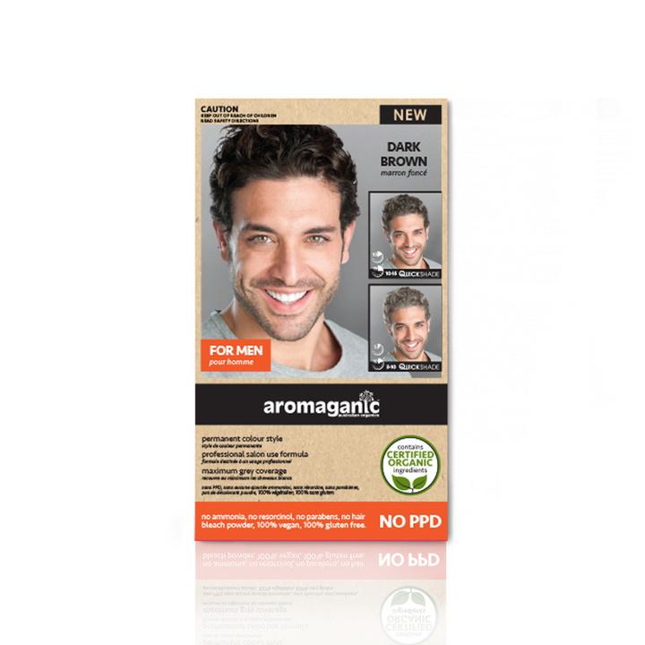Aromaganic Organic Hair Colour - 3.0N Men's Dark Brown (Natural)