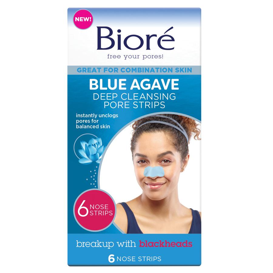 Bioré BLUE AGAVE Deep Cleansing Pore Strips