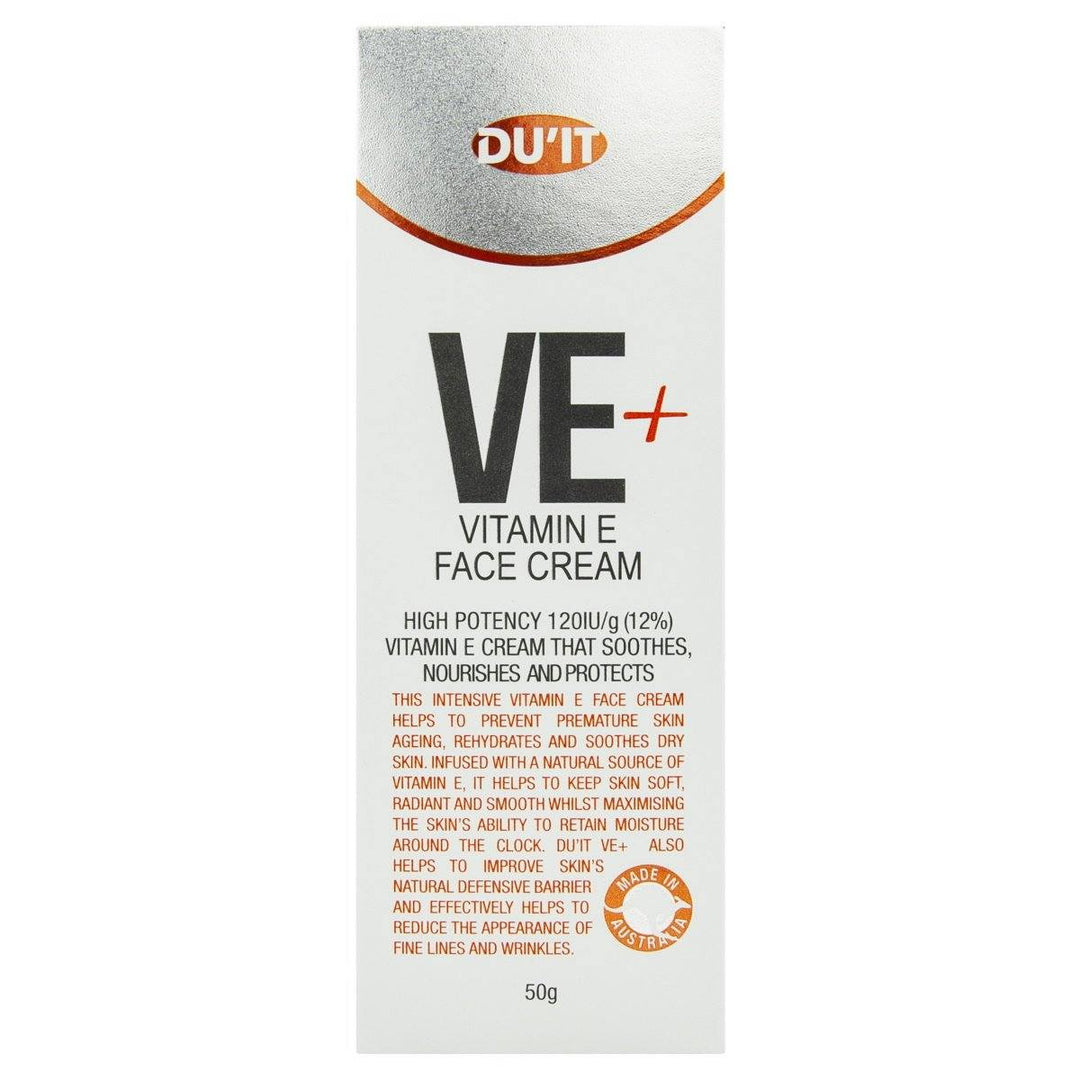 DU'IT VE+ Vitamin E Face Cream 50g