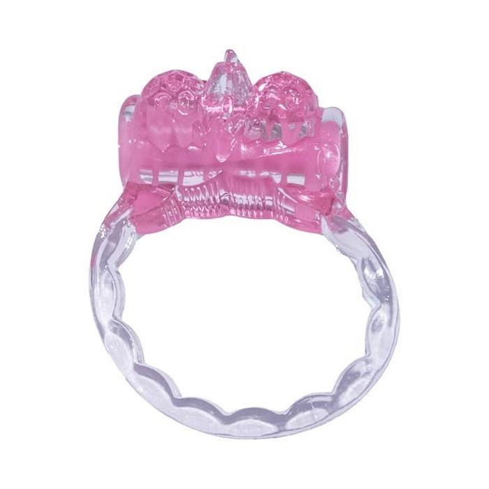 Share Satisfaction TPR Cock Ring - Pink