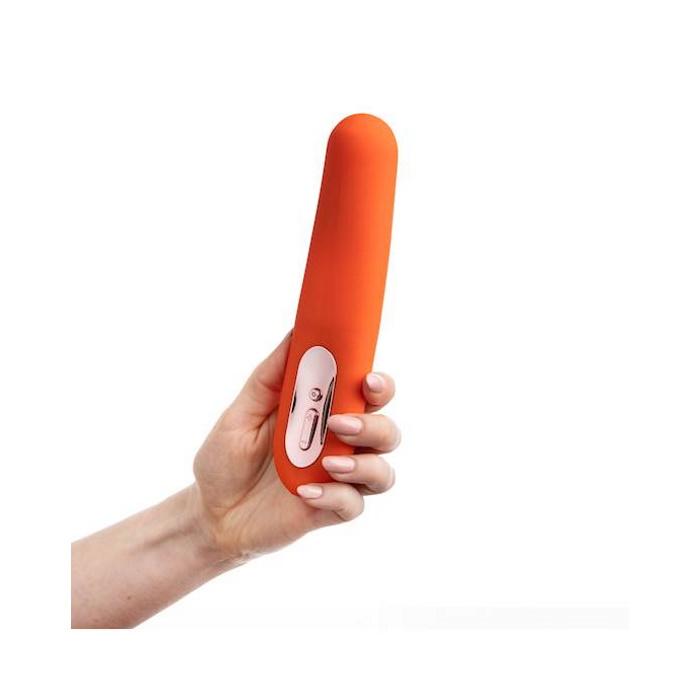 Share Satisfaction ZURI Luxury Vibrator - Orange