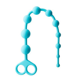 Share Satisfaction Anal Beads - Teal