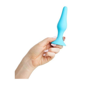 Share Satisfaction Large Silicone Butt Plug - Teal