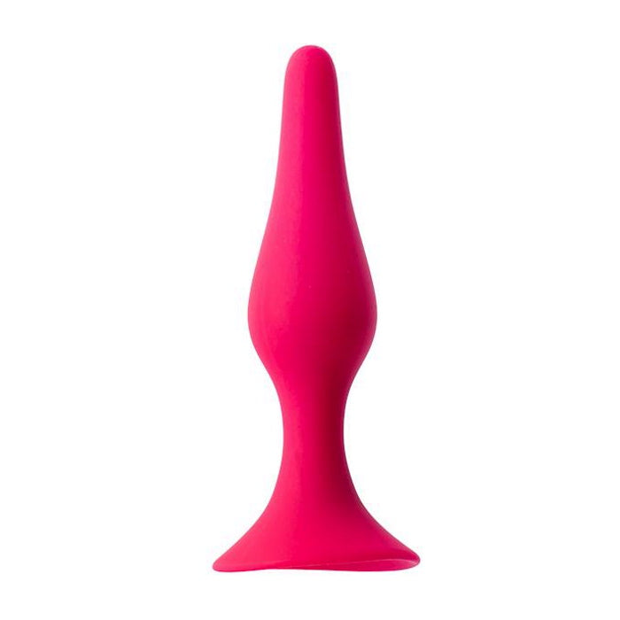 Share Satisfaction Large Silicone Butt Plug - Pink