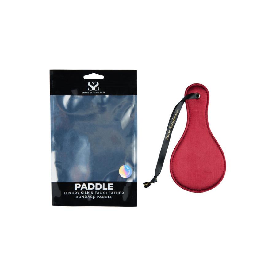 Share Satisfaction Luxury Paddle - Red