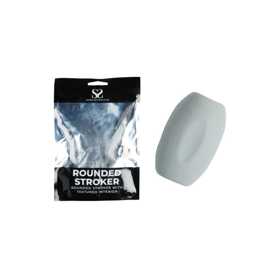 Share Satisfaction Rounded Stroker - Grey