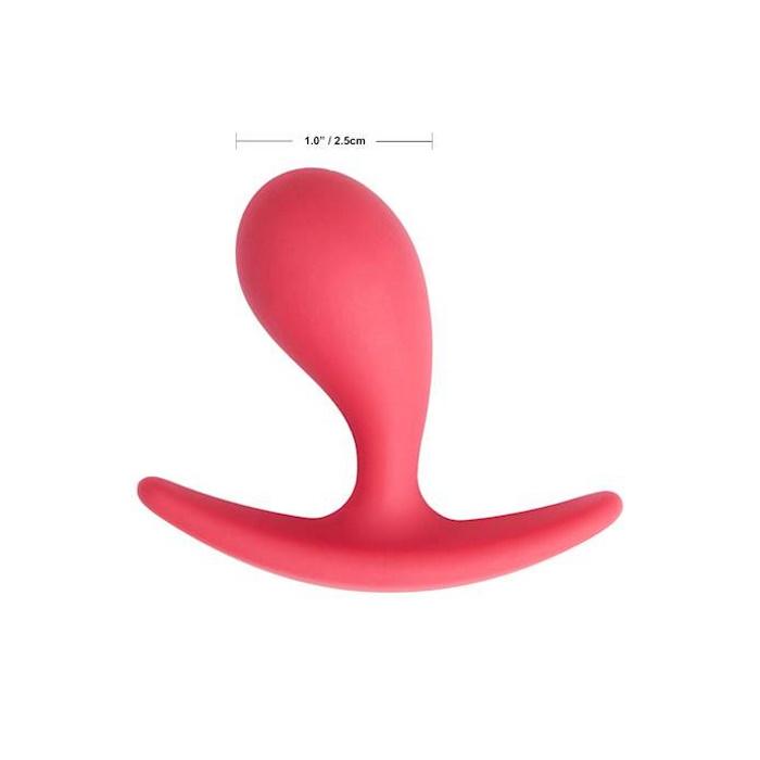 Share Satisfaction Small Curved Plug - Pink