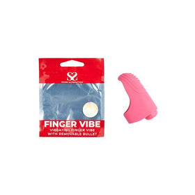 Share Satisfaction Vibrating Finger Vibe - Pink
