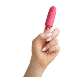 Share Satisfaction Vibrating Finger Vibe - Pink