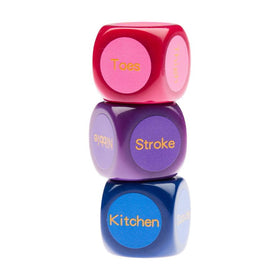Share Satisfaction Sexy Dice Set 25mm