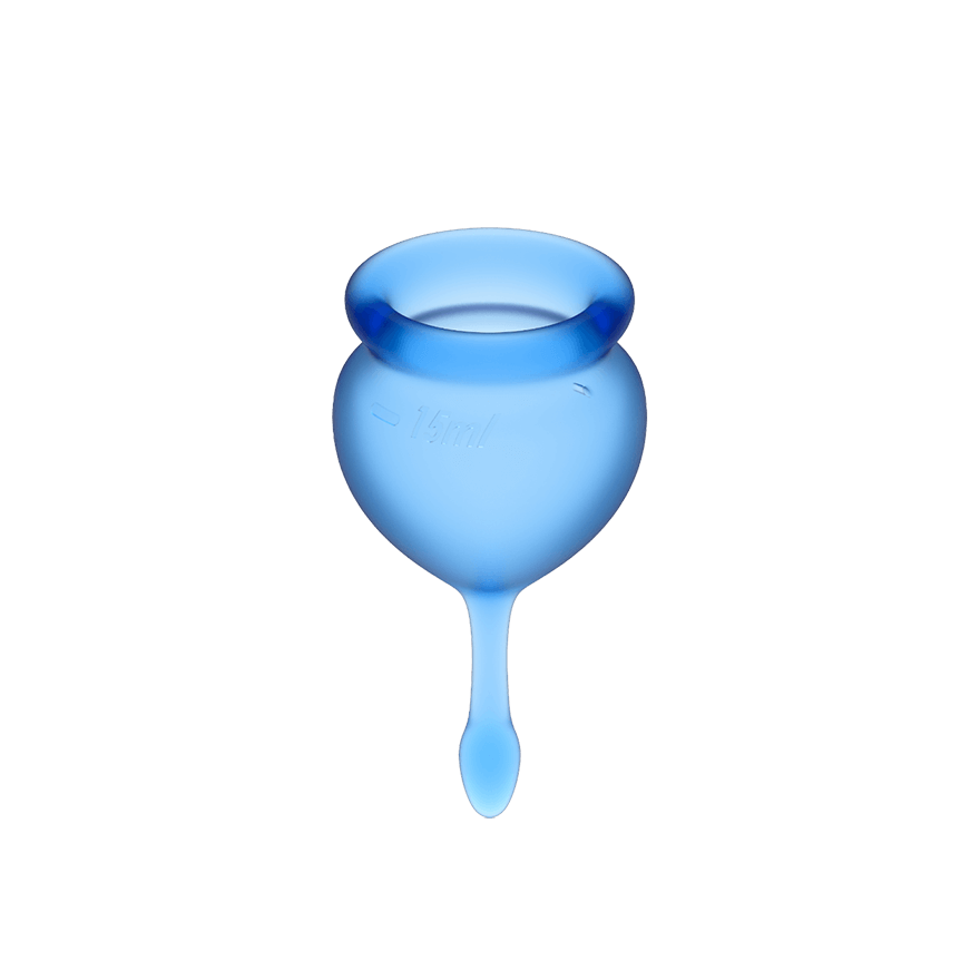 Satisfyer Feel Good Menstrual Cups - Dark Blue