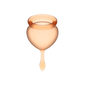 Satisfyer Feel Good Menstrual Cups - Orange