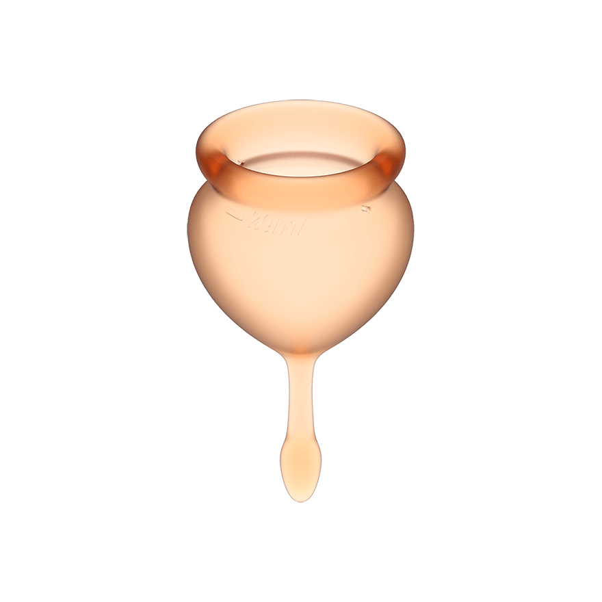Satisfyer Feel Good Menstrual Cups - Orange