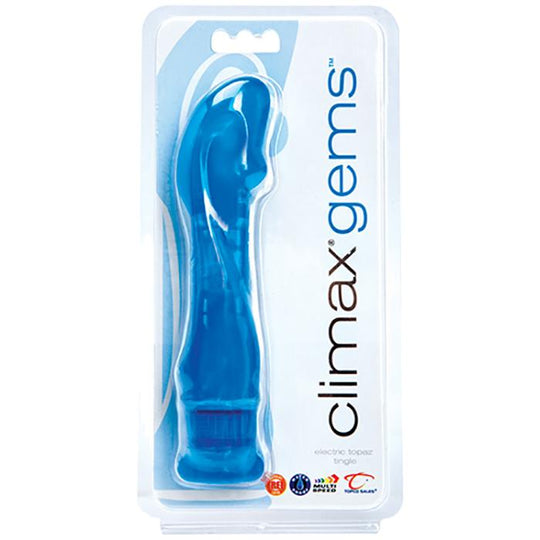 Climax Gems Electric Topaz Tingle - Blue