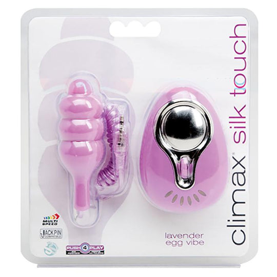 Climax Silk Touch Egg Vibe - Lavender