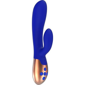 Elegance Exquisite Heating G-Spot Vibrator - Blue