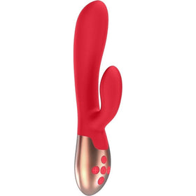 Elegance Exquisite Heating G-Spot Vibrator - Red