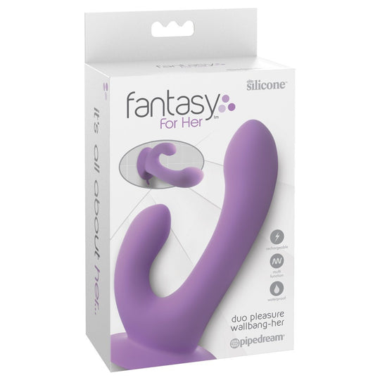 Fantasy For Her Duo Pleasure Wallbang-Her - Purple