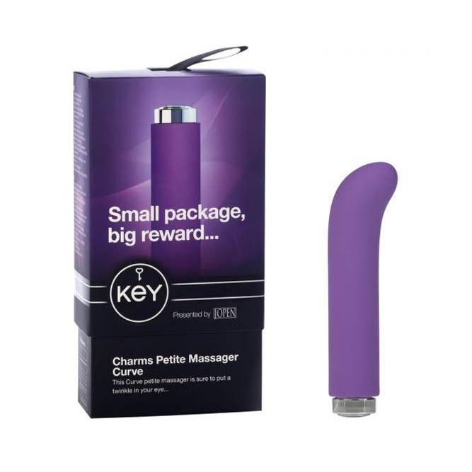 KEY by Jopen Charms Petite Massager Curve - Purple