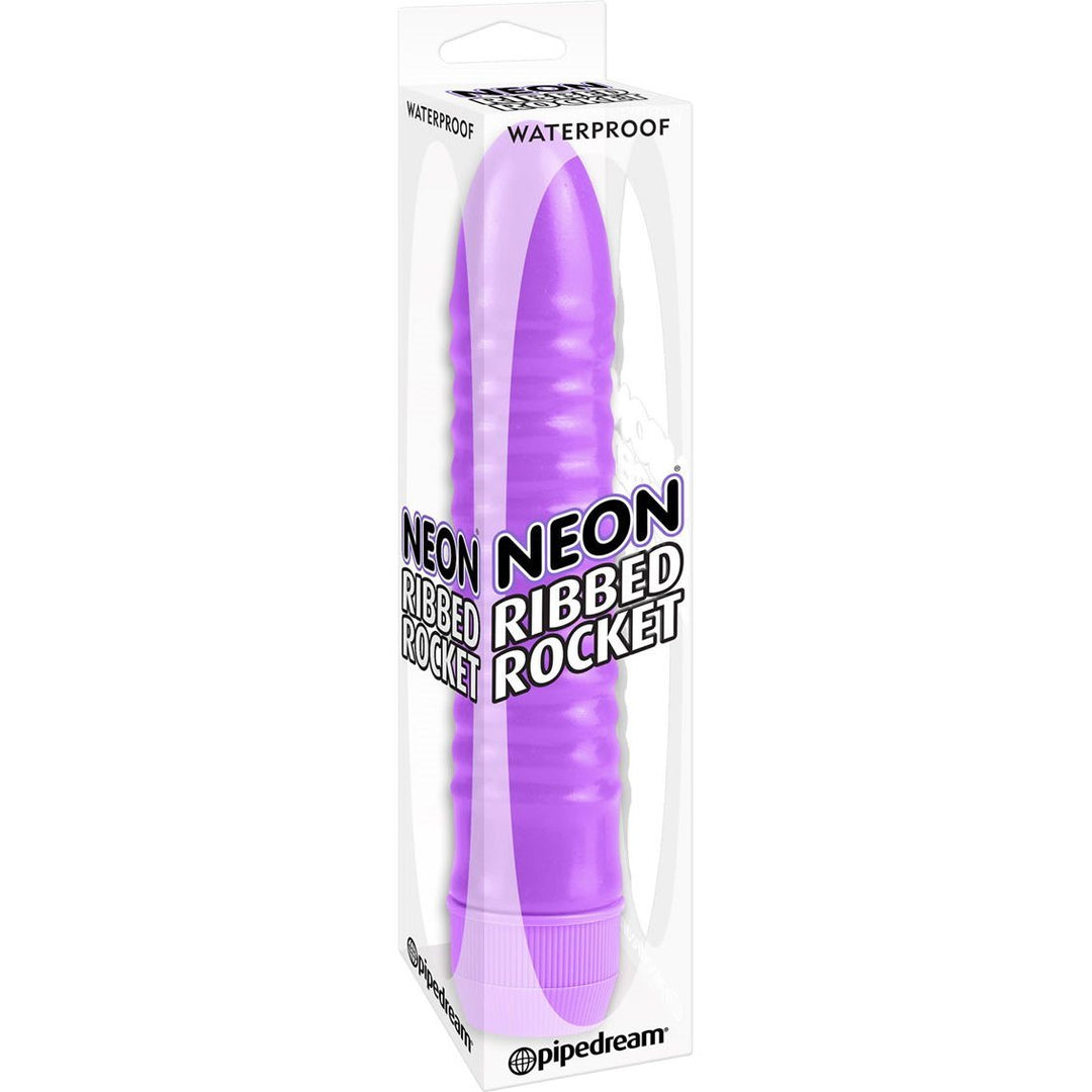 NEON Ribbed Rocket - Purple