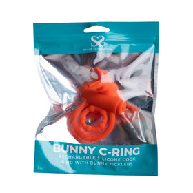 Share Satisfaction Rechargeable BUNNY C-Ring - Orange