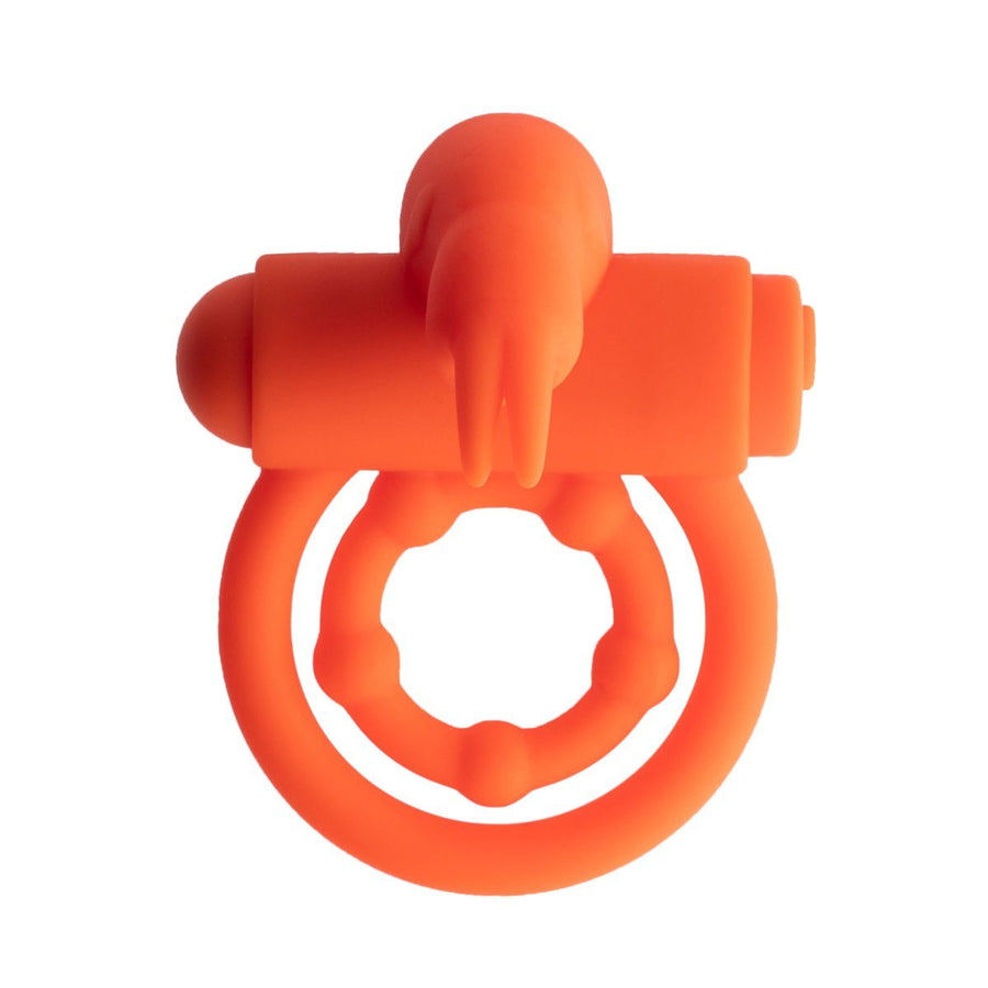 Share Satisfaction Rechargeable BUNNY C-Ring - Orange