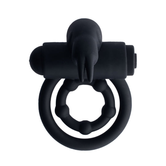 Share Satisfaction Rechargeable BUNNY C-Ring - Black