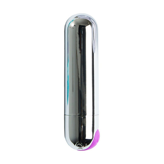 Share Satisfaction Waterproof Rechargeable BULLET VIBE - Silver