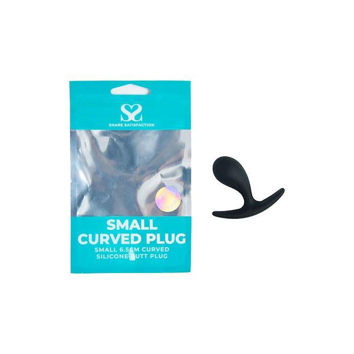 Share Satisfaction SMALL Curved Plug - Black
