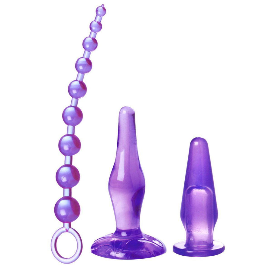 Share Satisfaction Anal Trainer Kit - Purple